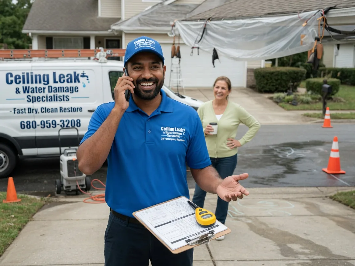 Ceiling Leak Cleanup South Acworth, NH FAQs